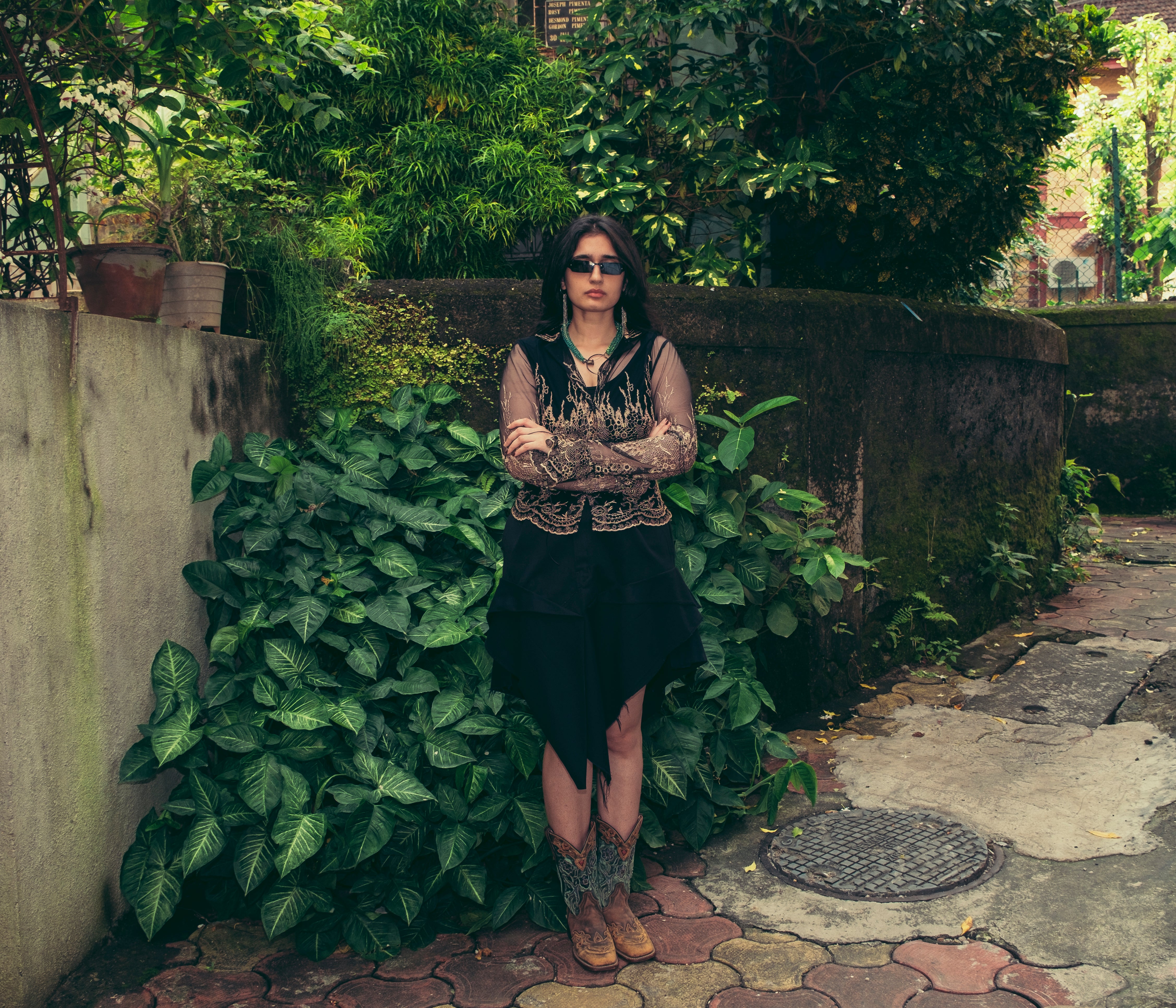 Shai Wai - Dickies Handkerchief hem Skirt